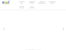 Tablet Screenshot of agef21.com